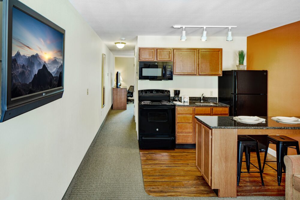 Dining and kitchen