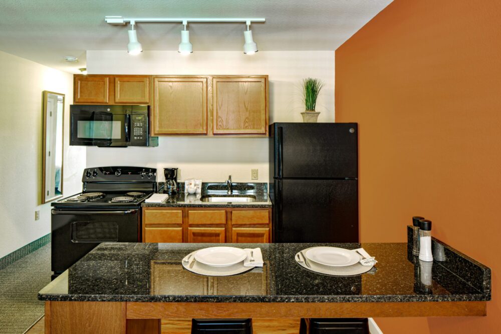 Dining and kitchen